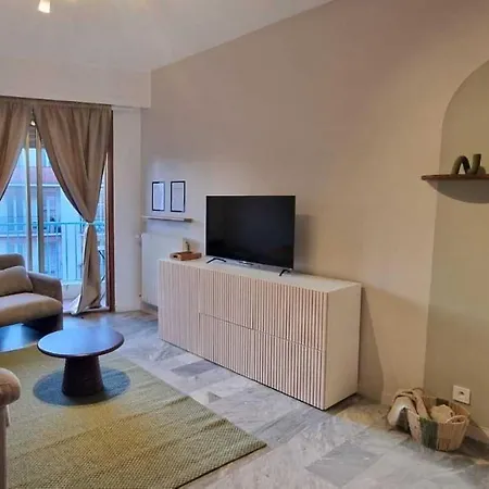Relax In Zen Studio, Air Conditioning, Sea On Foot * Nizza